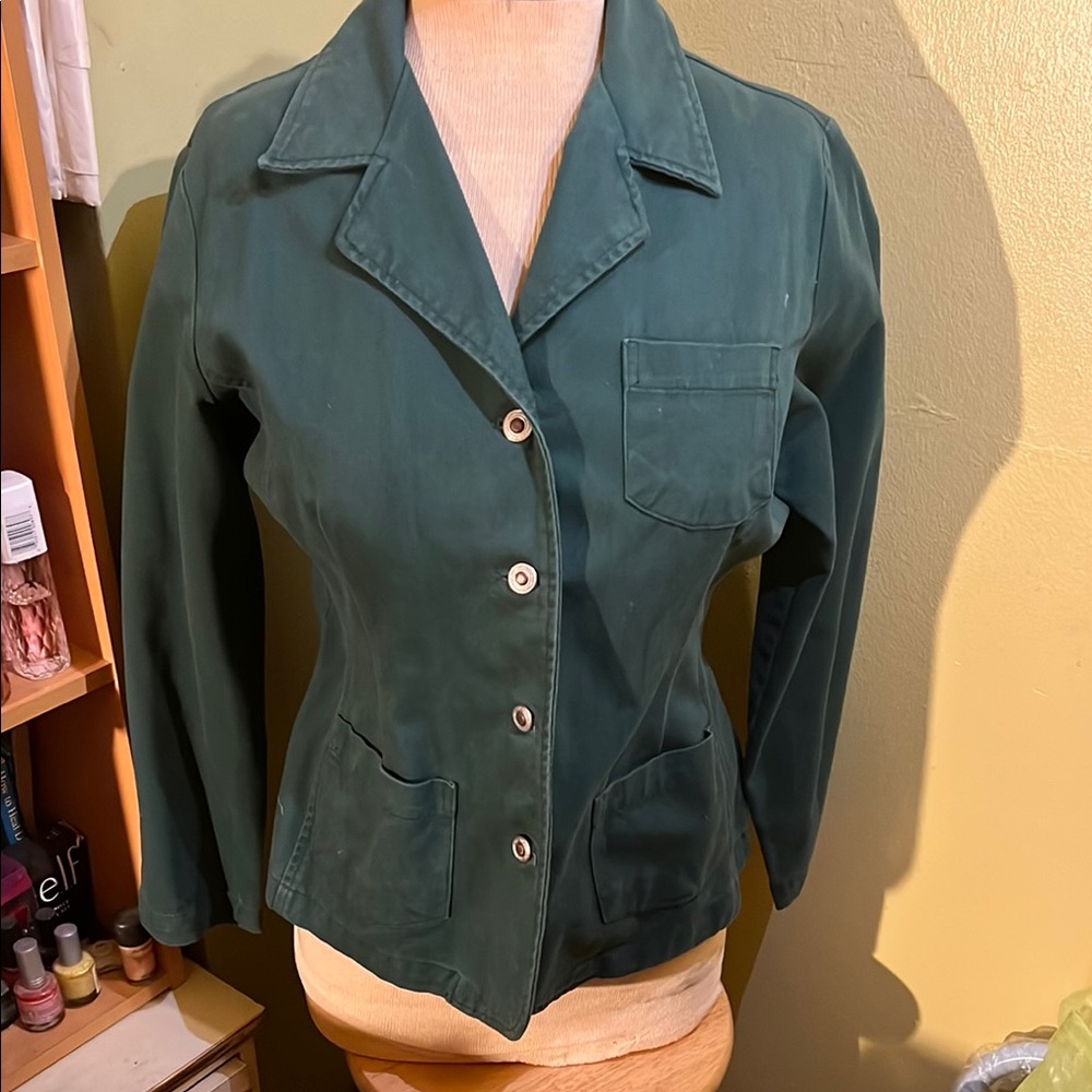 Y2K Women's Faded Green Jacket